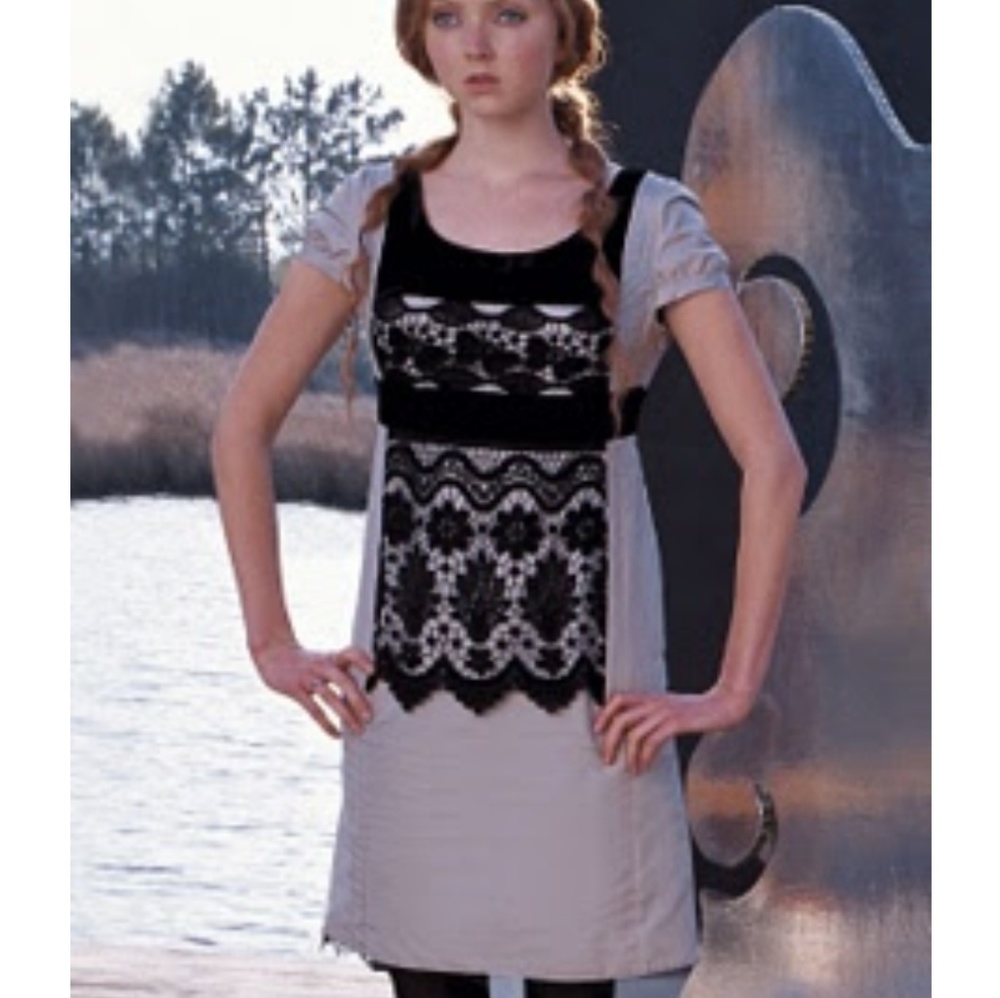 Christian Lacroix for La Redoute silk dress